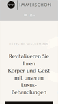 Mobile Screenshot of immerschoen.com